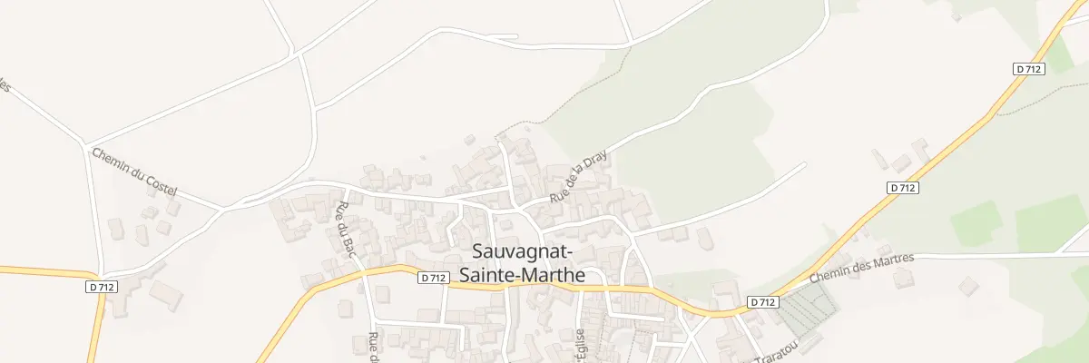 Plan du 3 Rue de la Dray à Sauvagnat-Sainte-Marthe