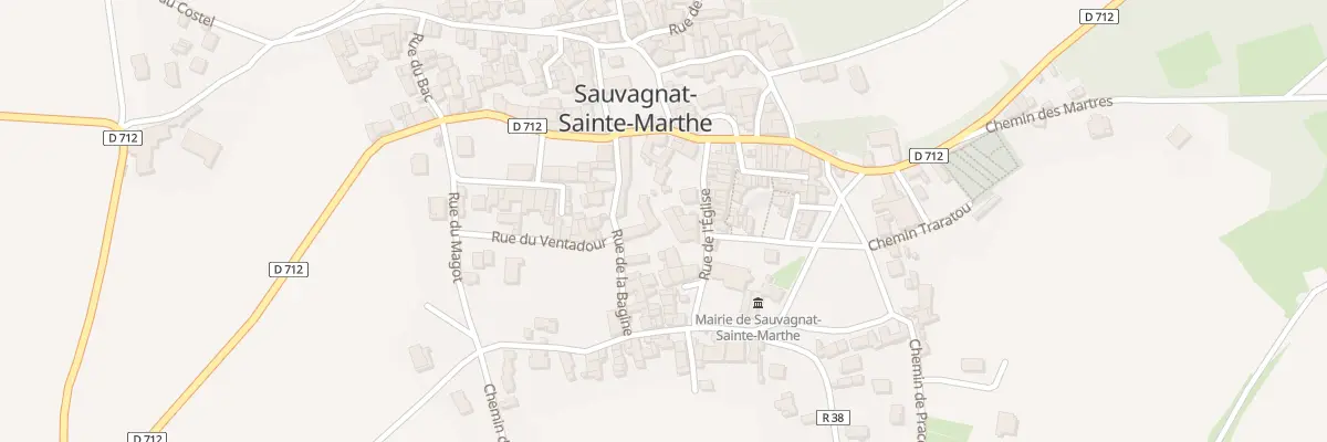 Plan du 10 Rue de l’Eglise à Sauvagnat-Sainte-Marthe