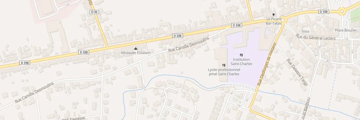 Plan du 27 Rue Camille Desmoulins à Chauny
