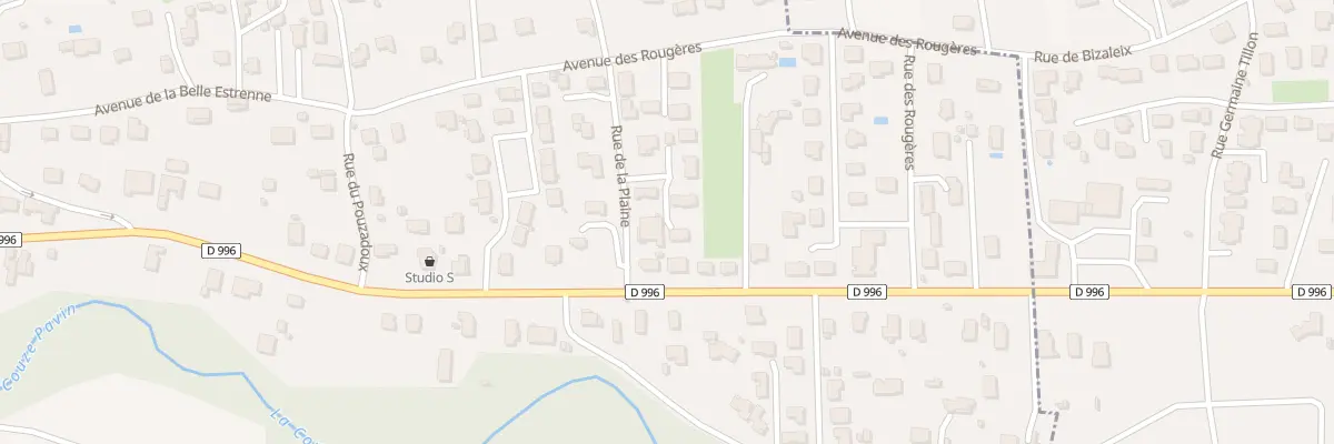 Plan du 8 Rue de la Plaine à Perrier