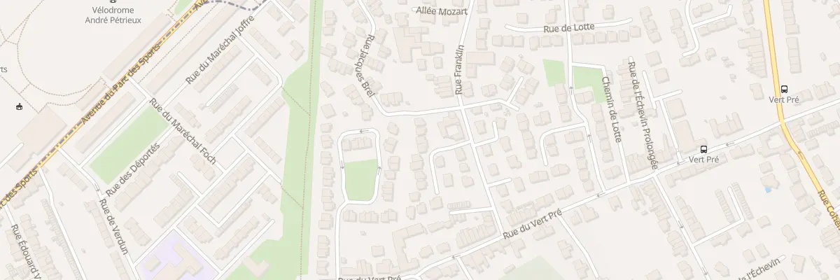 Plan du 21 All des Archers à Lys-lez-Lannoy