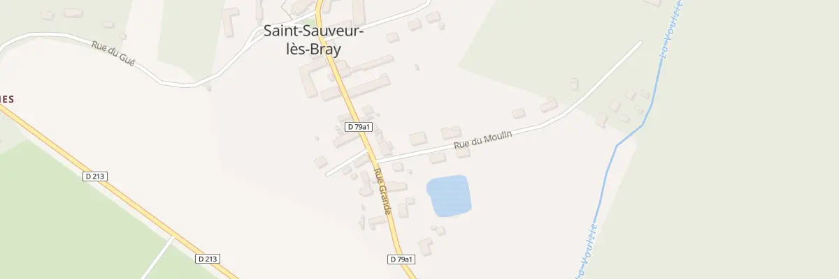 Plan du 2 Rue du Moulin à Saint-Sauveur-lès-Bray