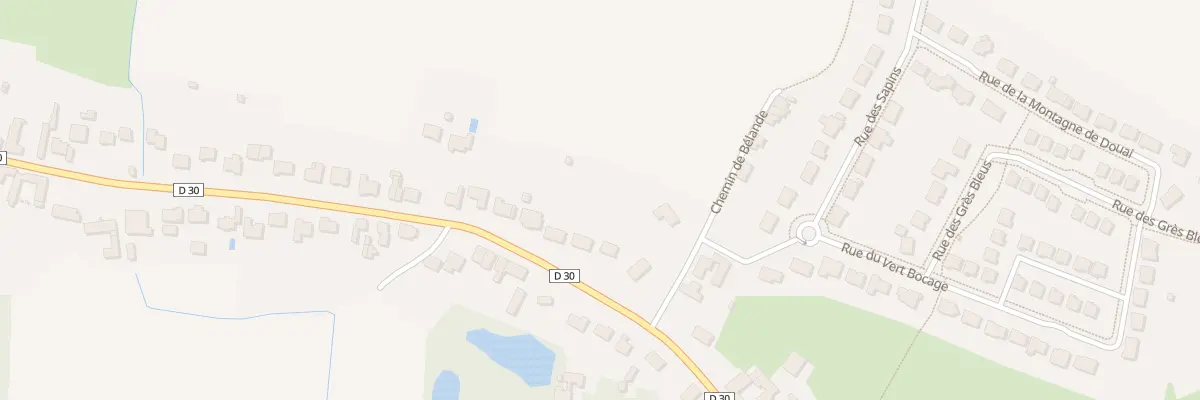 Plan du 140 Rue du Molinel à Coutiches