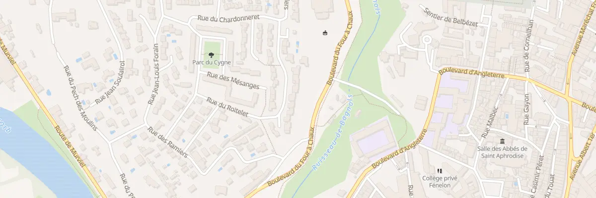 Plan du 5 Imp du Chardonneret à Béziers