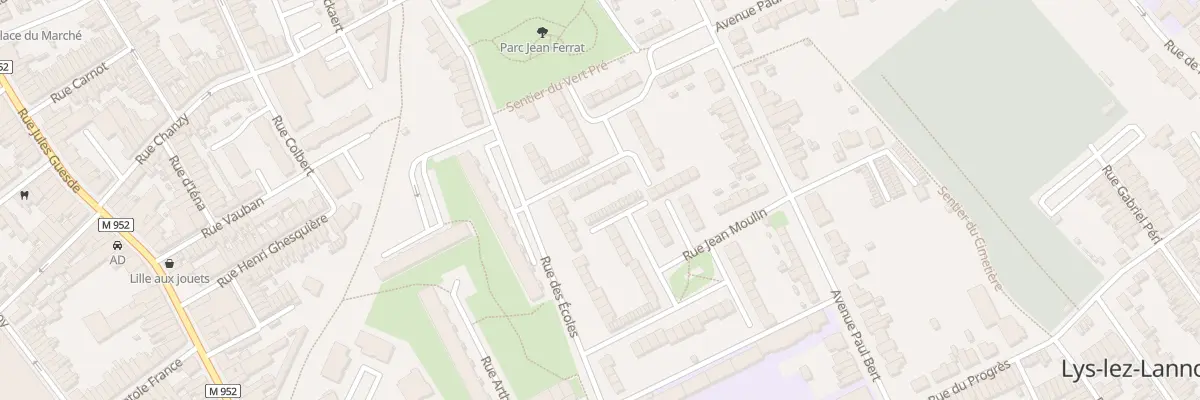 Plan du 31 Rue du President Kennedy à Lys-lez-Lannoy