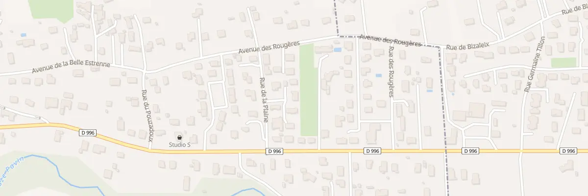 Plan du 12 Rue de la Plaine à Perrier