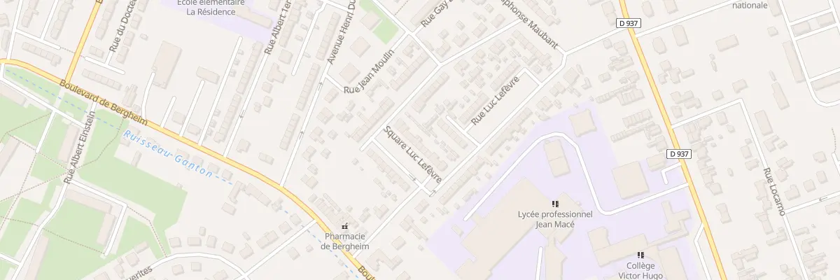 Plan du 14 Sq Luc Lefévre à Chauny