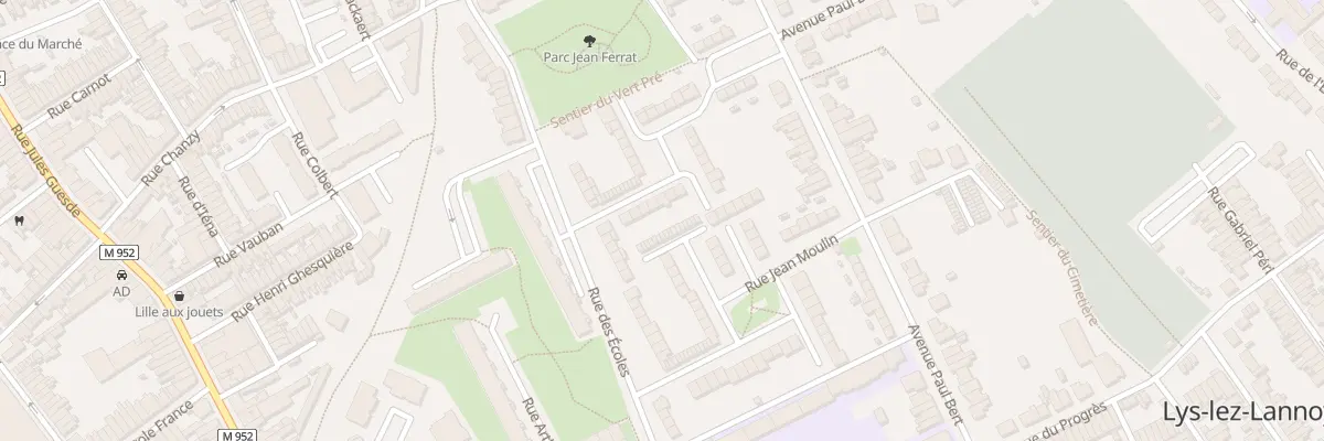 Plan du 29 Rue du President Kennedy à Lys-lez-Lannoy