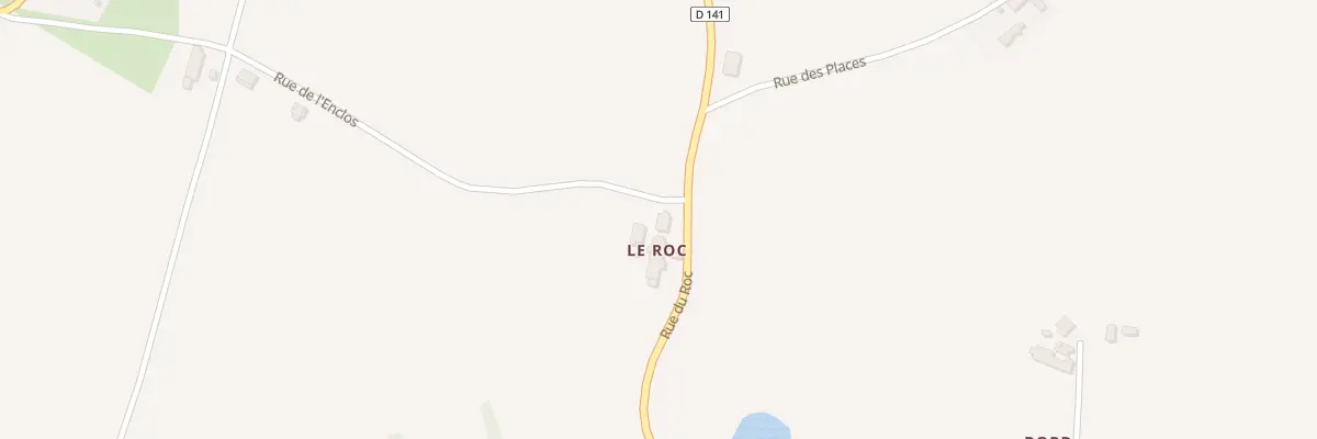 Plan du 26 Rue du Roc à Cesset