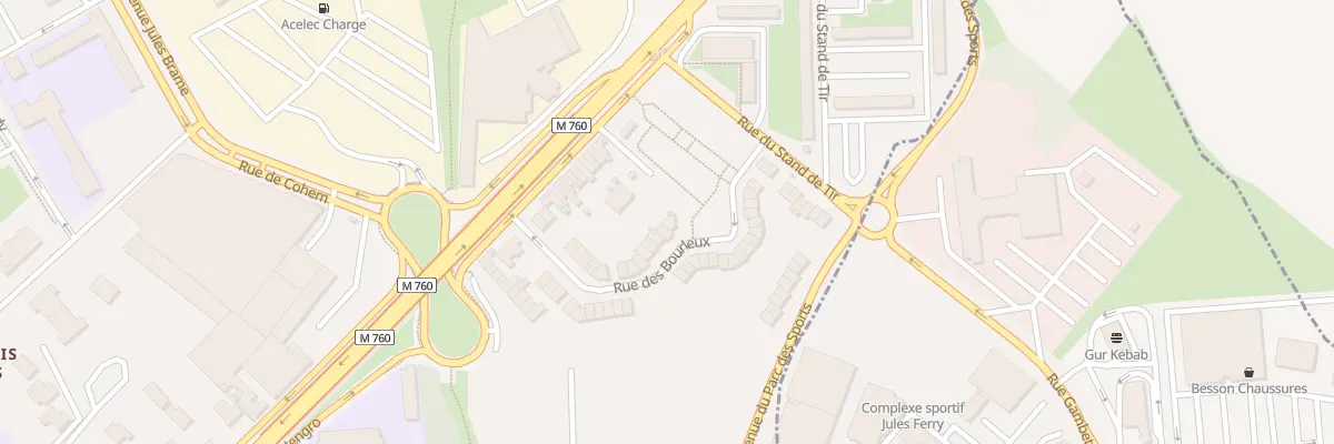 Plan du 331 Rue des Bourleux à Roubaix