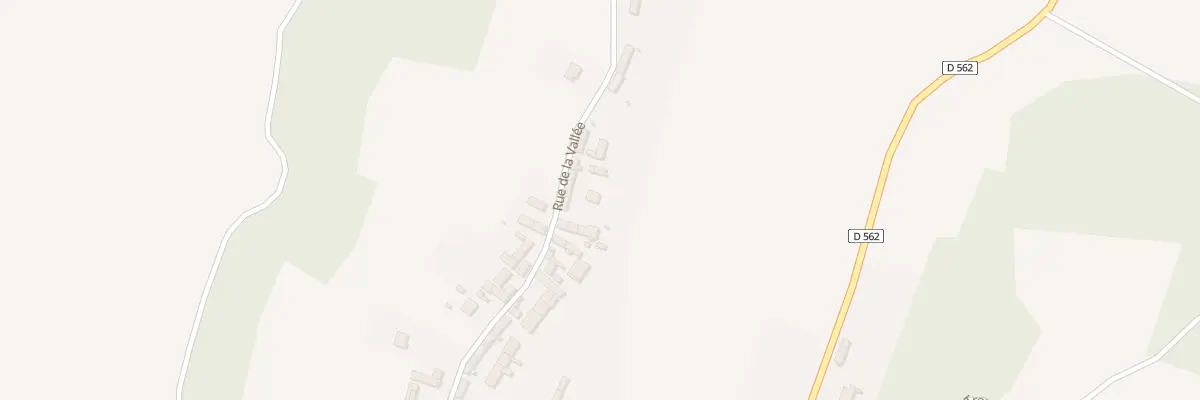 Plan du 22 Rue de la Vallee à Selens