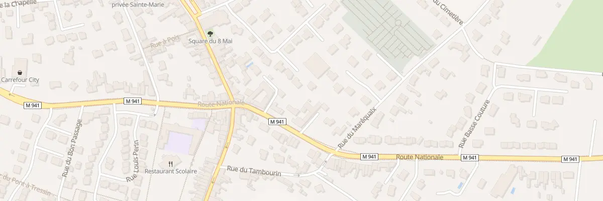 Plan du 133 Rte Nationale à Chéreng