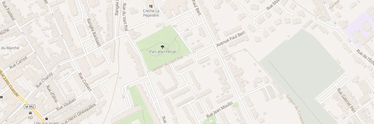 Plan du 12 Rue du President Kennedy à Lys-lez-Lannoy