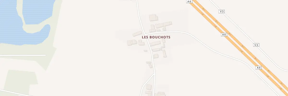 Plan du 278 Champ des Bouchots à Précy-sur-Vrin