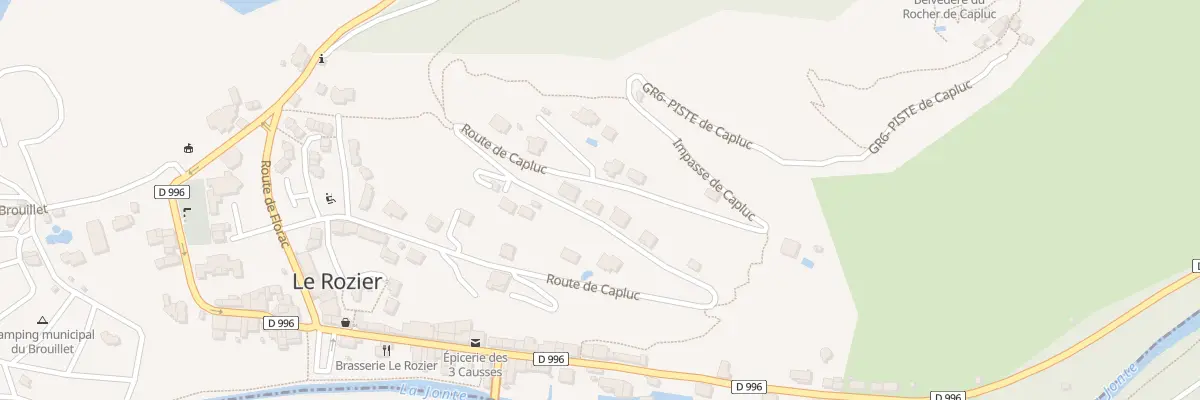 Plan du 5077 Las Faissos au Rozier
