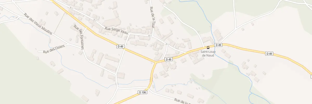 Plan du 3 Rue de l’Eglise à Saint-Loup-de-Naud