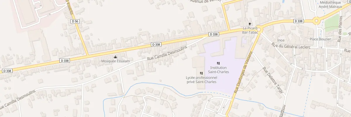 Plan du 17 Rue Camille Desmoulins à Chauny
