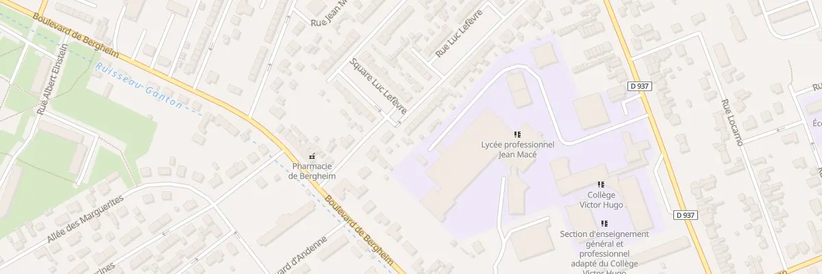 Plan du 51 Rue Luc Lefévre à Chauny