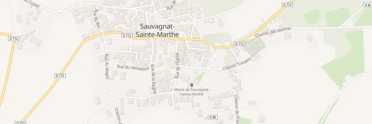 Plan du 6 Rue du Parc à Sauvagnat-Sainte-Marthe