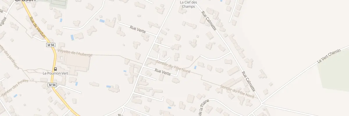 Plan du 32 Rue Verte à Gruson