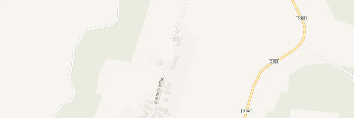 Plan du 32 Rue de la Vallee à Selens