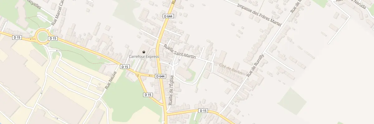 Plan du 6 Pl de l’Eglise à Masnières