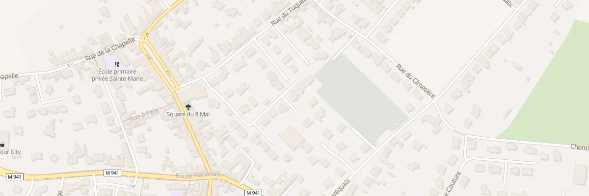 Plan du 16 Rue Les Jardins de l’Eglise à Chéreng