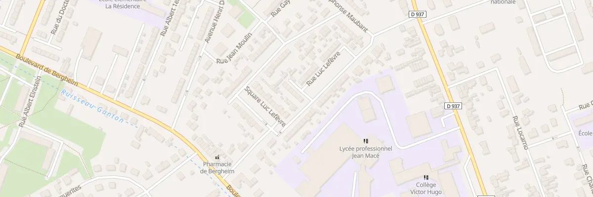 Plan du 34 Rue Luc Lefévre à Chauny