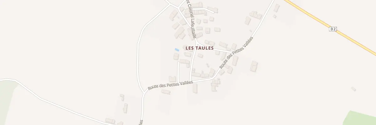 Plan du 3 Rue Lt Colonel Lafeuillade à Châteauneuf-Val-de-Bargis
