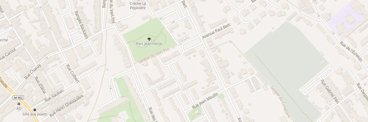 Plan du 9 Rue du President Kennedy à Lys-lez-Lannoy