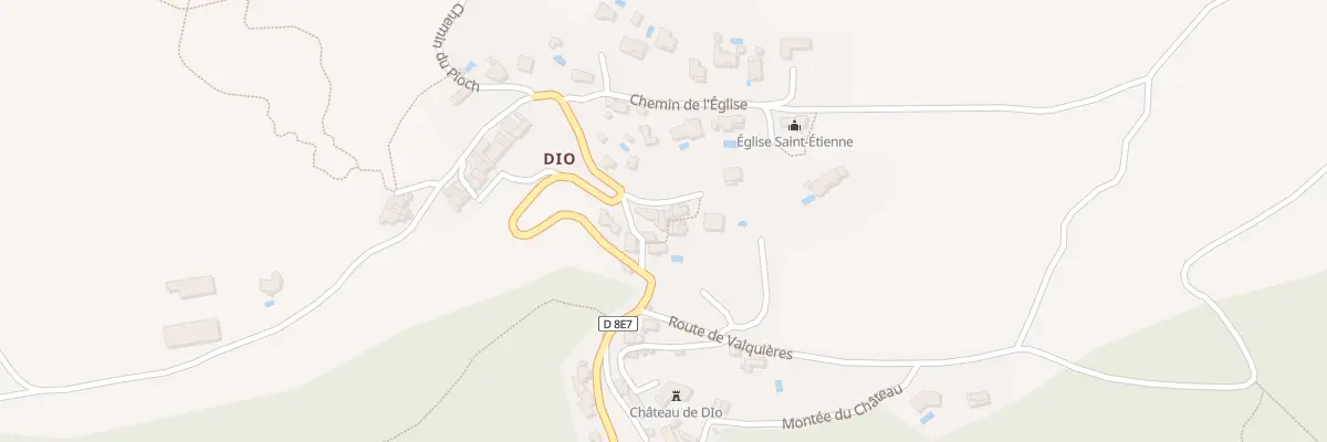 Plan du 3 Imp des Lilas à Lunas-les-Châteaux