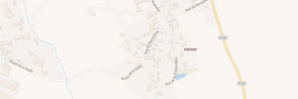 Plan du 5004 Rue de l’Ancienne Ecole Unsac à Saint-Gervazy