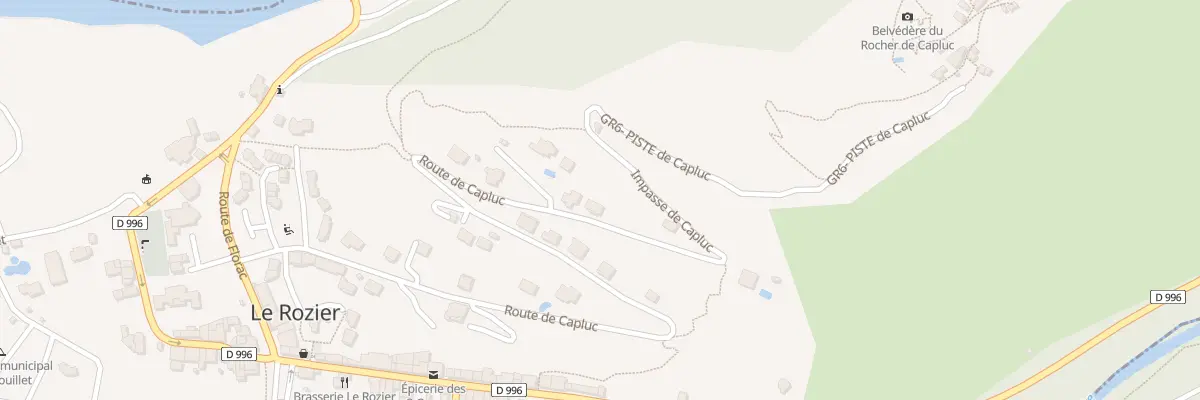 Plan du 5493 Las Faissos au Rozier