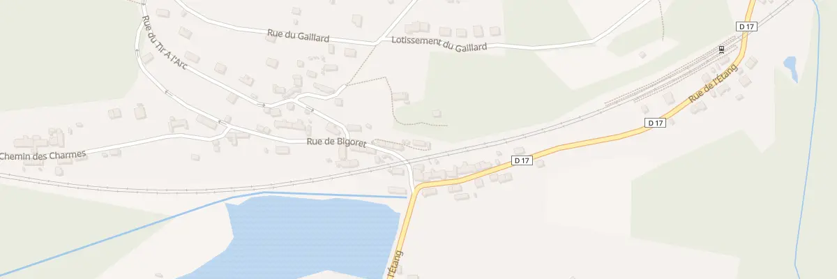 Plan du 6 Rue de Bigoret à Corcy