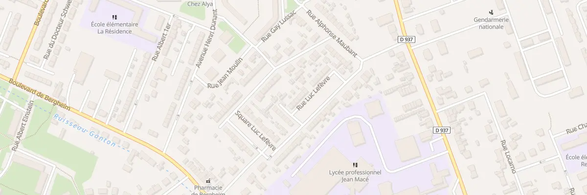 Plan du 20 Rue Luc Lefévre à Chauny