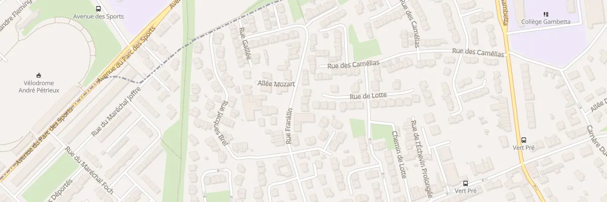 Plan du 61 Rue Lotte à Lys-lez-Lannoy