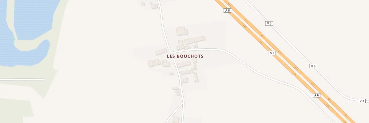 Plan du 111 Champ des Bouchots à Précy-sur-Vrin