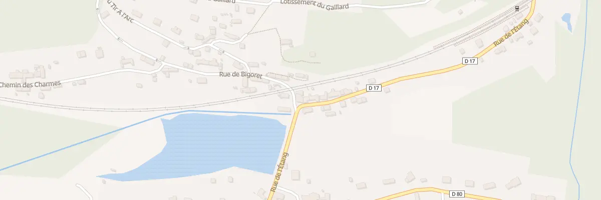 Plan du 5 Rue de l’Etang à Corcy