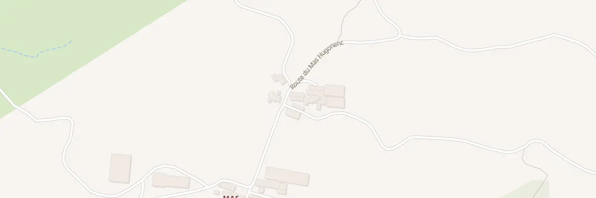 Plan du 5066A Mas Hugonenc au Clapier