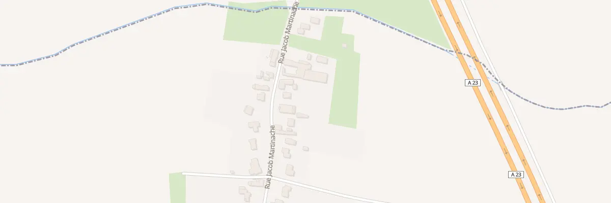 Plan du 990 Rue Jacob Martinache à Auchy-lez-Orchies