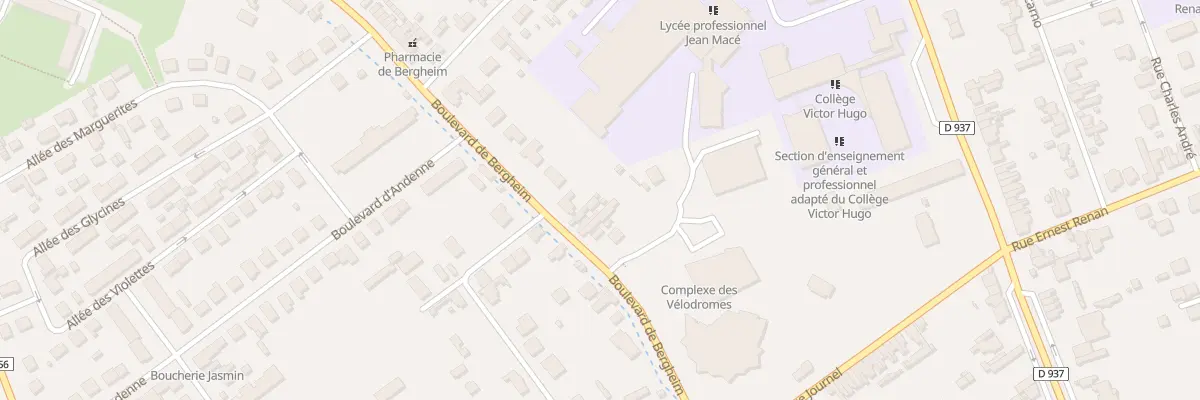 Plan du 24 Bd de Bergheim à Chauny
