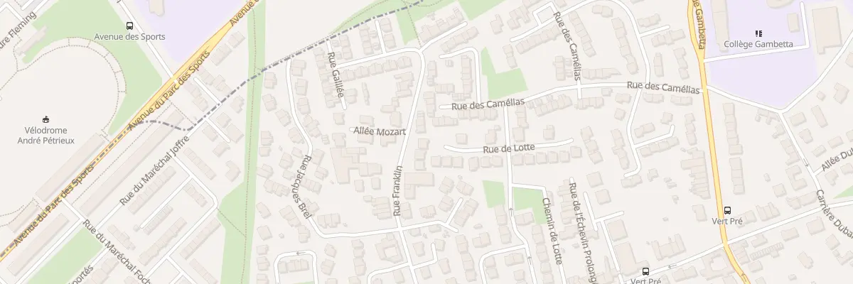 Plan du 63 Rue Lotte à Lys-lez-Lannoy