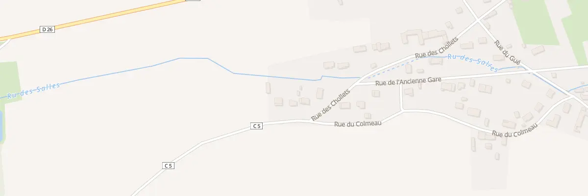 Plan du 377 Au-dessus du Grand Pre à Nailly