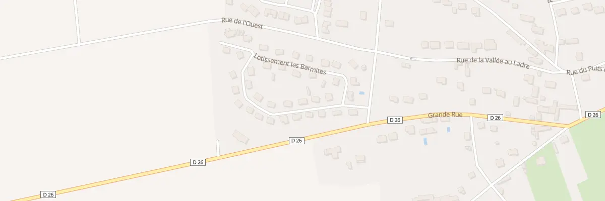 Plan du 34 Lot les Barmites à Nailly