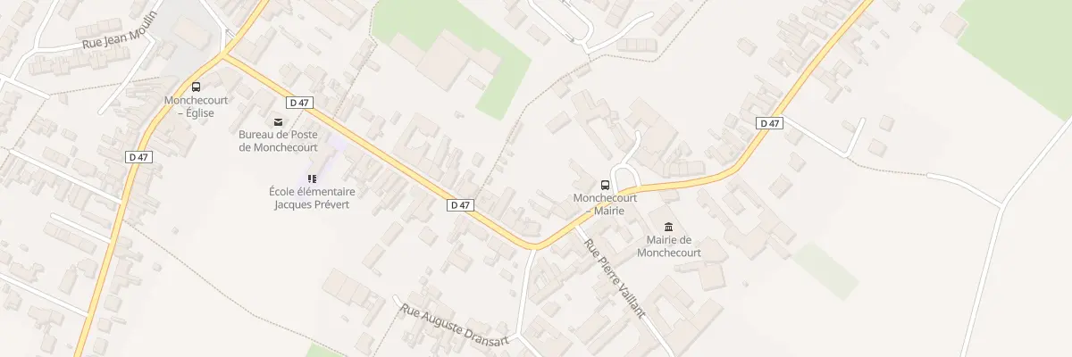 Plan du 5 Rue Pierre Bochu à Monchecourt