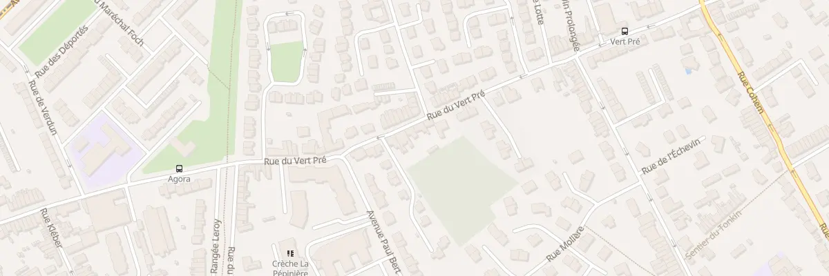 Plan du 21 Rue du Vert Pré à Lys-lez-Lannoy