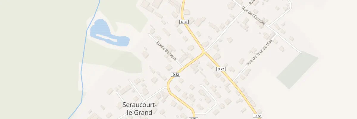 Plan du 7 Rue Henri Poizot à Seraucourt-le-Grand