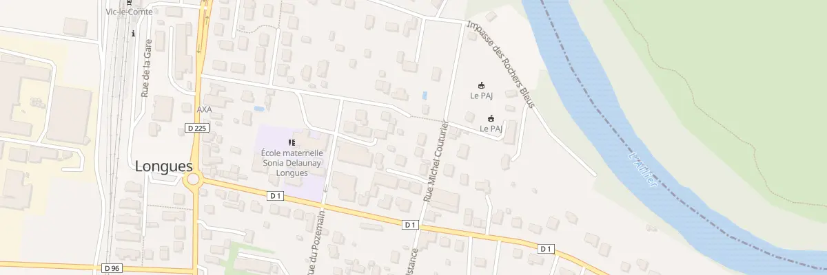 Plan du 103 Rue Michel Couturier à Vic-le-Comte