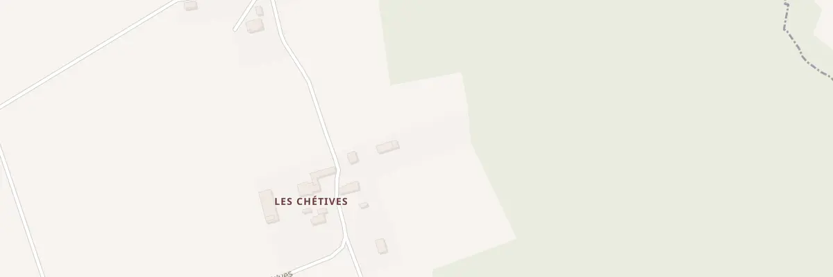 Plan du 6 Rue des Chétives à Subligny