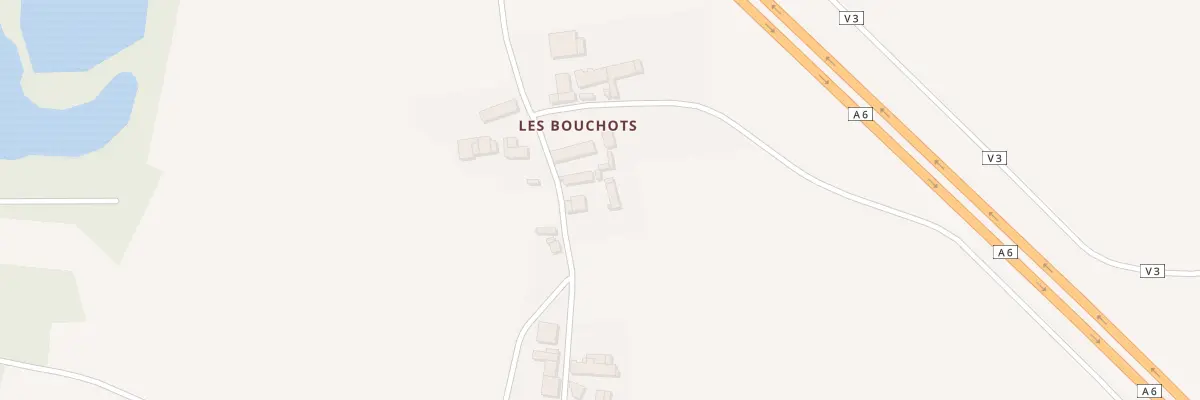 Plan du 109 Champ des Bouchots à Précy-sur-Vrin